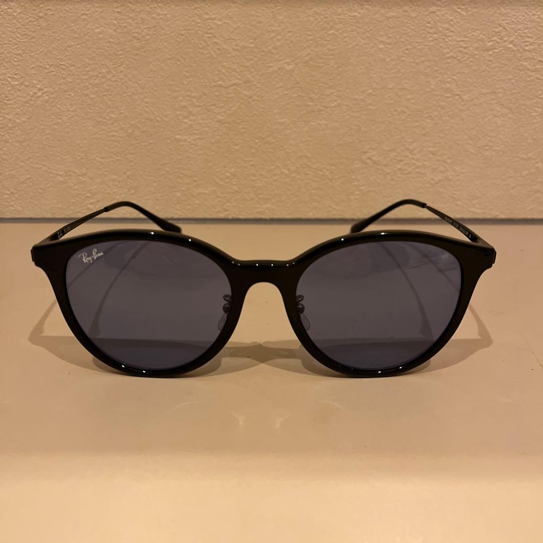 Ray-Ban RB4334D サングラス ブラック ブルー　ケース付