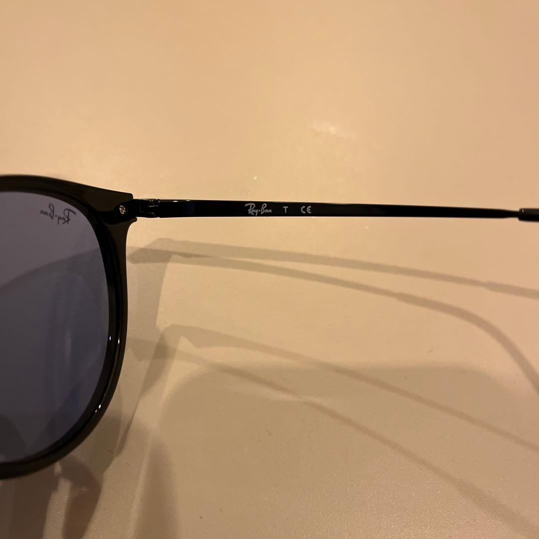 Ray-Ban RB4334D サングラス ブラック ブルー　ケース付