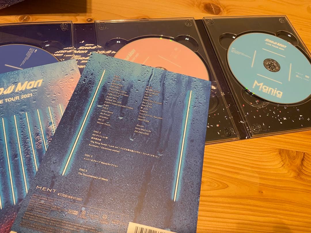 man LIVE tour2021 mania 初回盤
