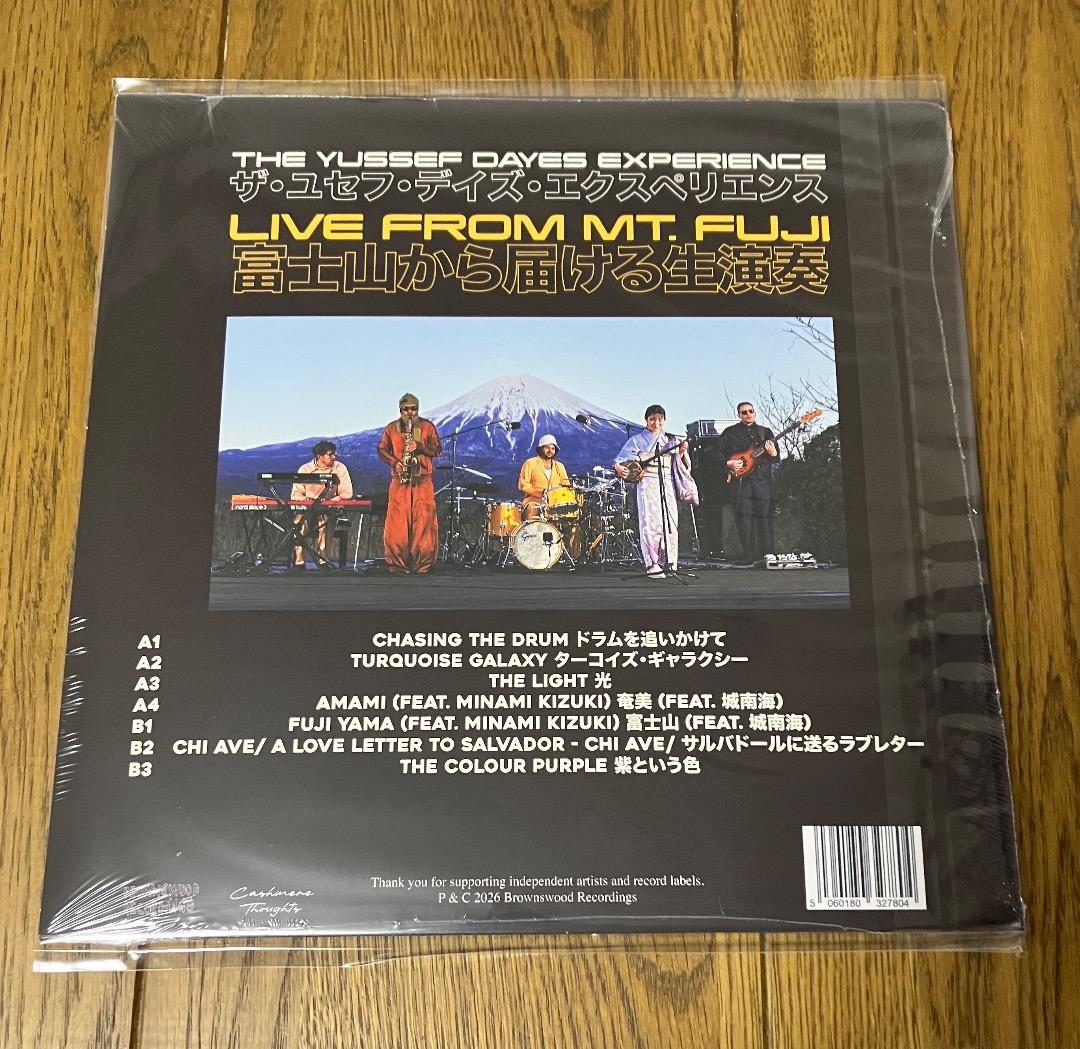 新品 Yussef Dayes / Live From Mt. Fuji LP