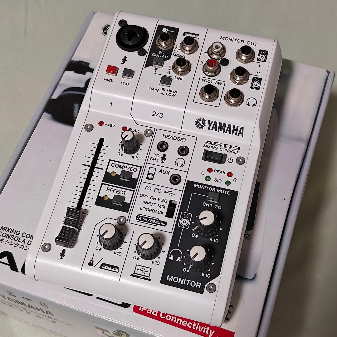 YAMAHA AG03 アナログミキサー