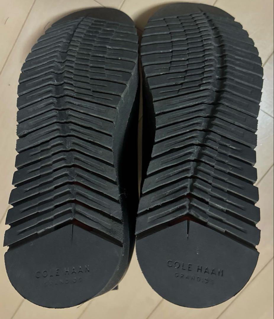 COLE HAAN ZERØGRAND レザー サイドゴアブーツ ブラック　防水
