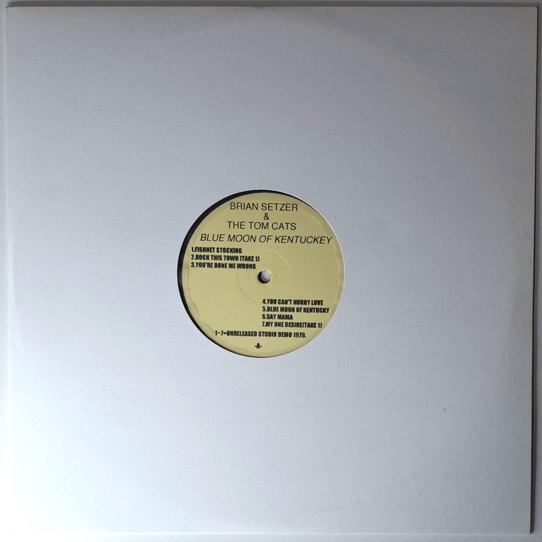 レア音源　BRIAN SETZER & THE TOM CATS　LP　レコード
