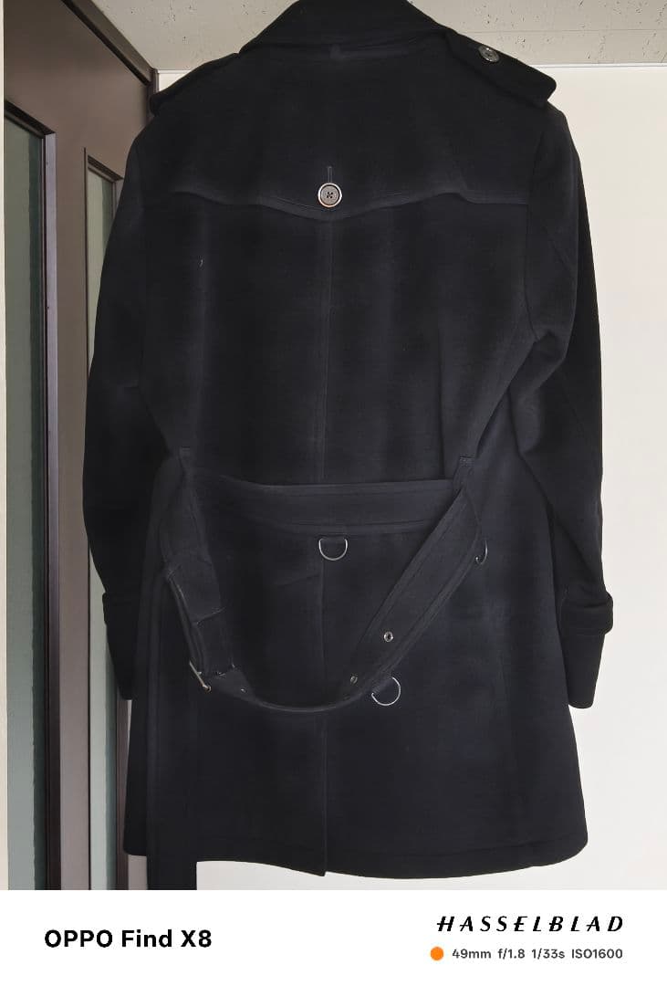 BURBERRY BLACK LABEL ウールトレンチコート サイズS