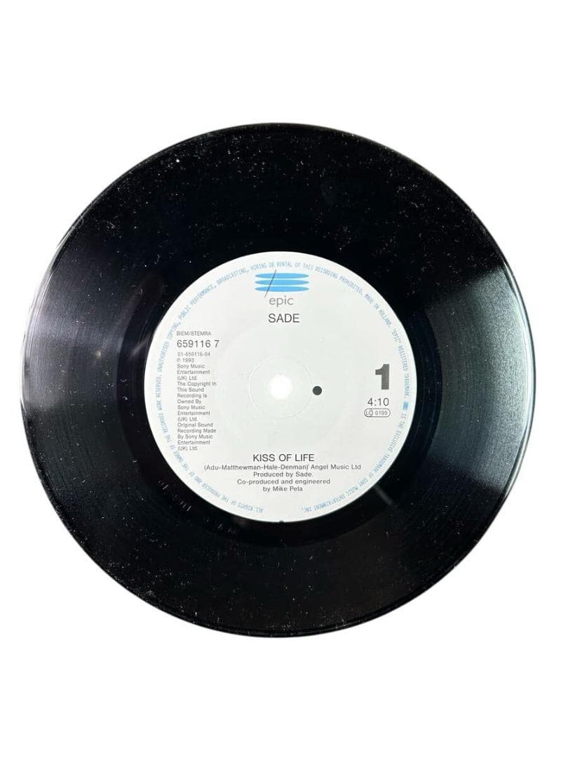 Sade Kiss of Life レコード