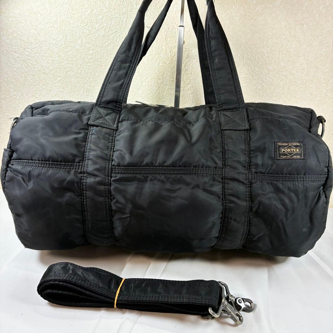 [美品]PORTER タンカー 2way ボストンバッグ ハンド ショルダー
