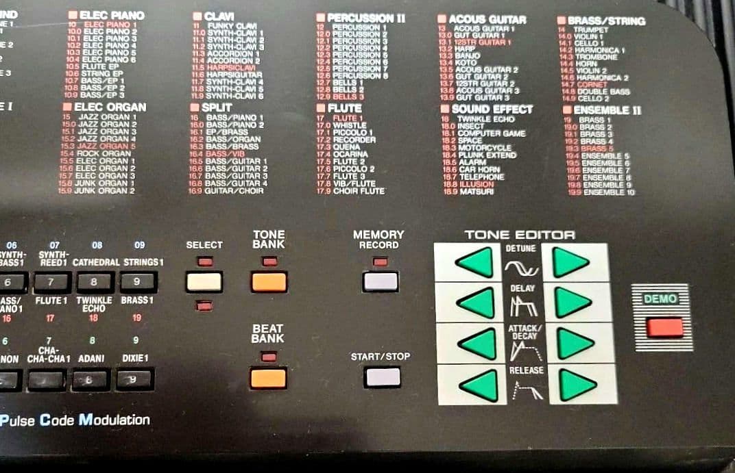 CASIOキーボードTONEBank　CT670 ,STRICHスタンド