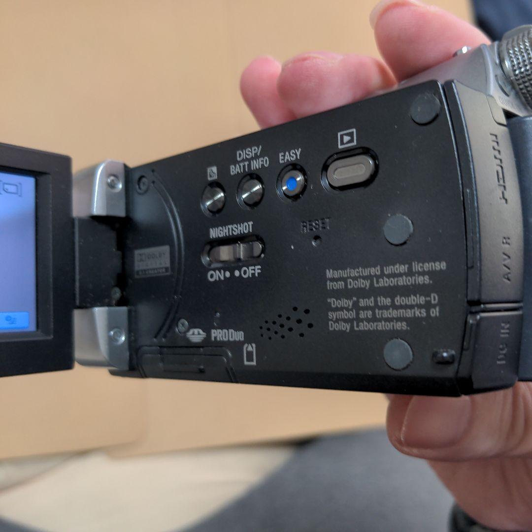 SONY HDR-CX12 ビデオカメラ 本体と付属品