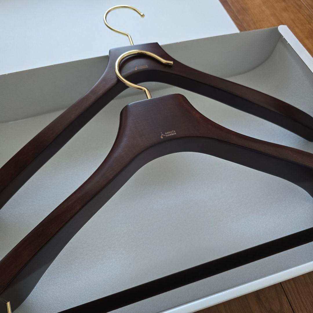 新品未使用 専用箱つき ナカタハンガー NAKATA HANGER 2本セット