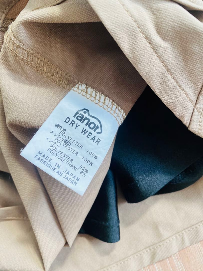 美品！ラナー ranor ランニングスカート（ベージュ）XS