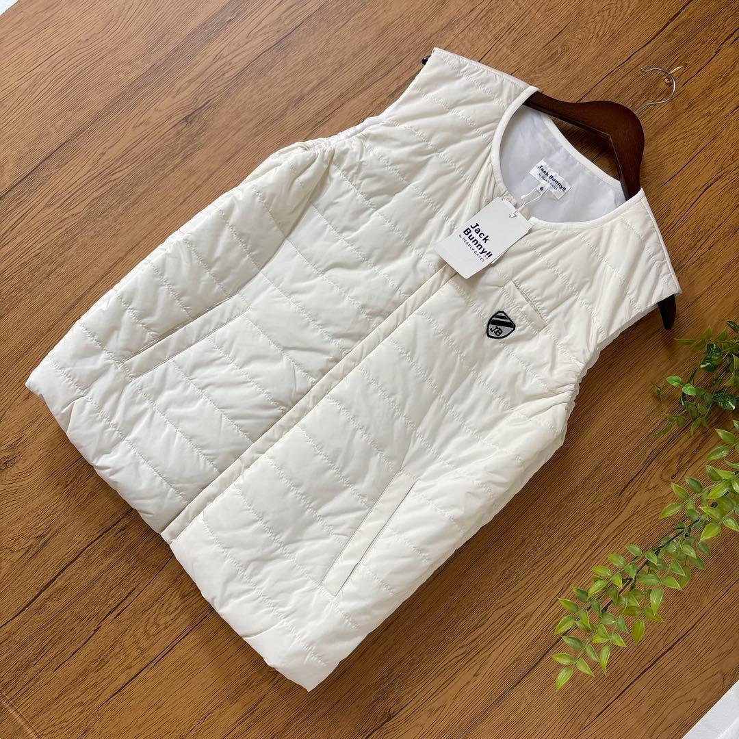 E 新品　大きいサイズ　jackbunny‼︎ 中綿ベスト　ルコック　アディダス