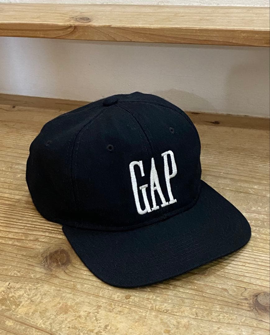 90s OLD GAP 6PANEL CAP ツバ裏グリーン