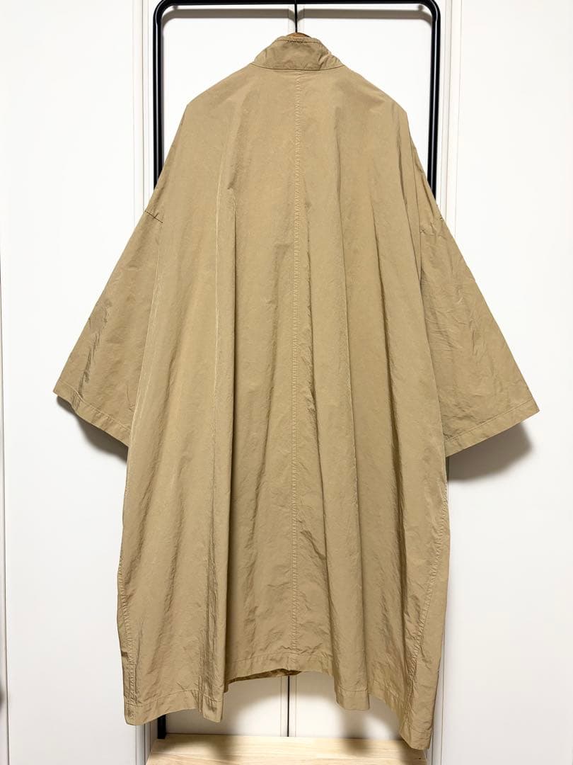 美品★R&D.M.Co- ガーメントダイオーバーサイズコート/ベージュ