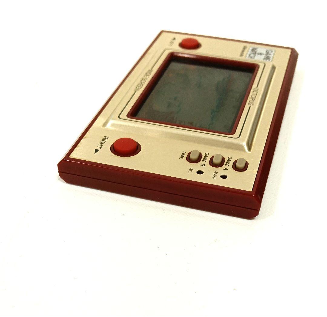 ゲームウォッチ　OCTOPUS WIDE SCREEN オクトパス