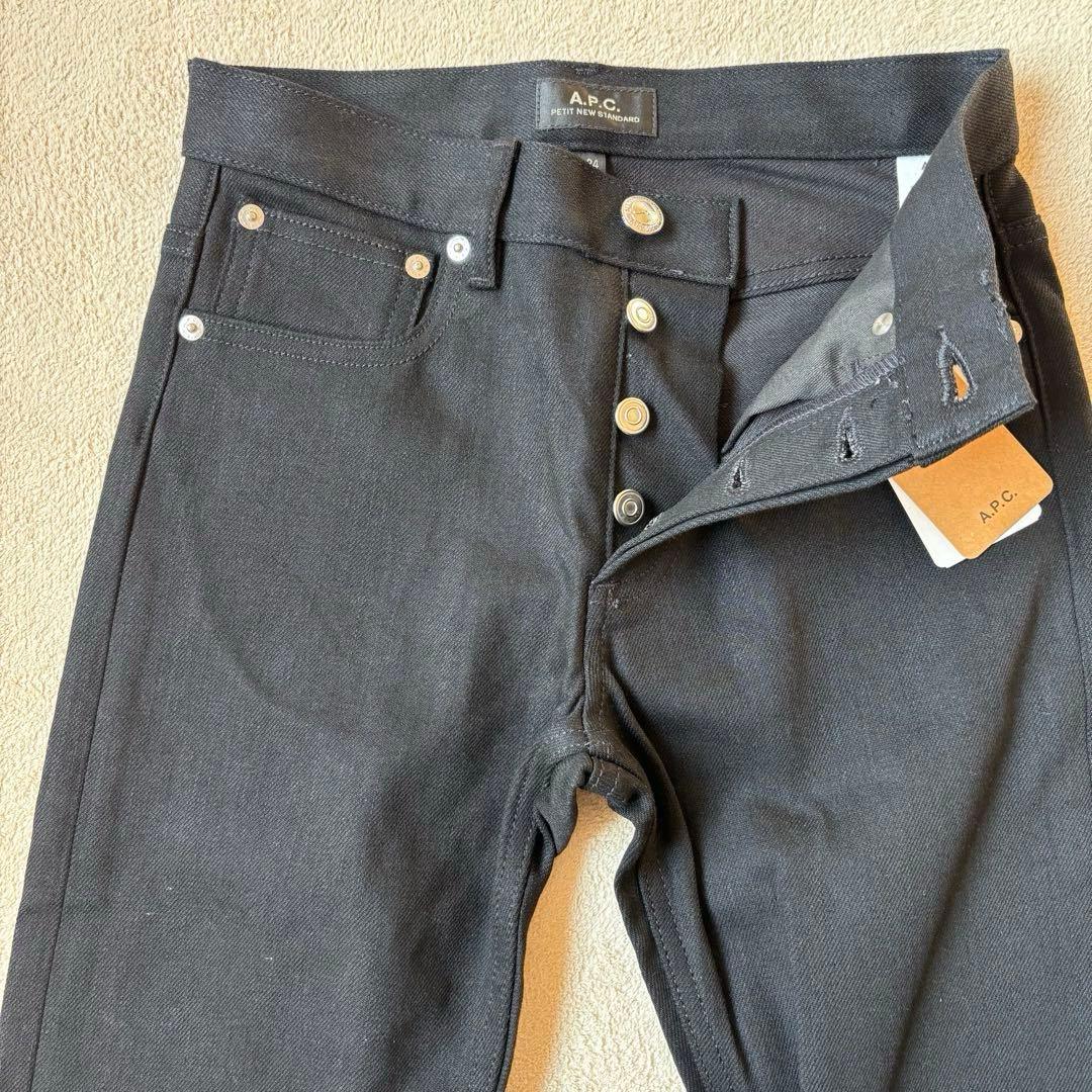 【新品】A.P.C. PETIT NEW STANDARD ブラックデニム 24