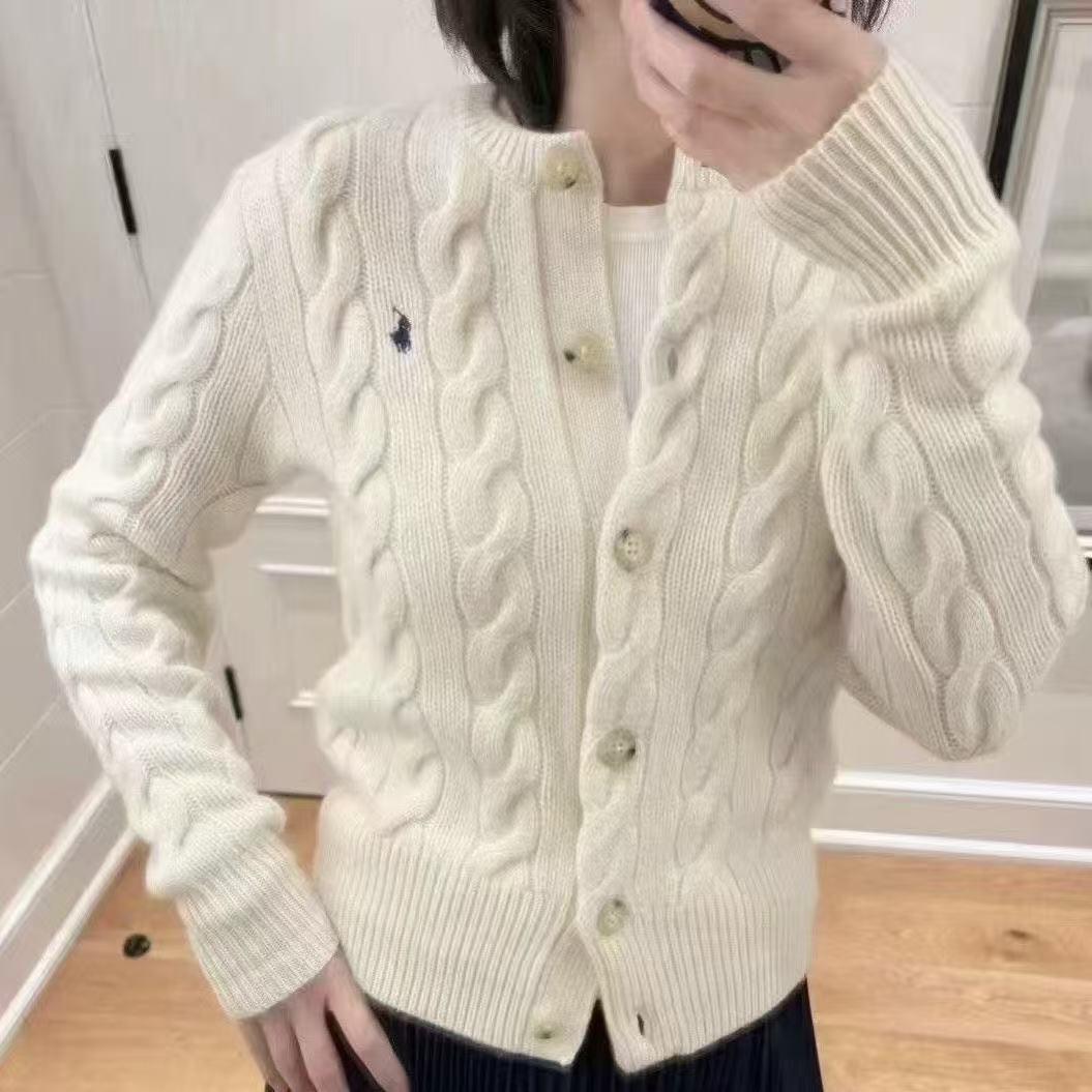 ポロ ラルフローレン　 ケーブルニット ウールカシミヤ カーディガン3