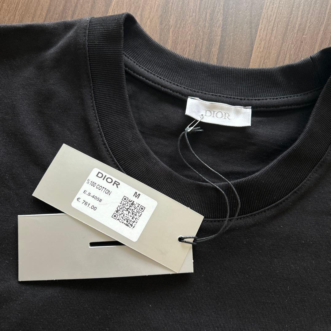 DIOR メンズ　デザイナーシャツ　ブラック　M