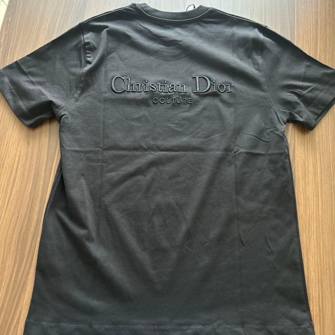 DIOR メンズ　デザイナーシャツ　ブラック　M