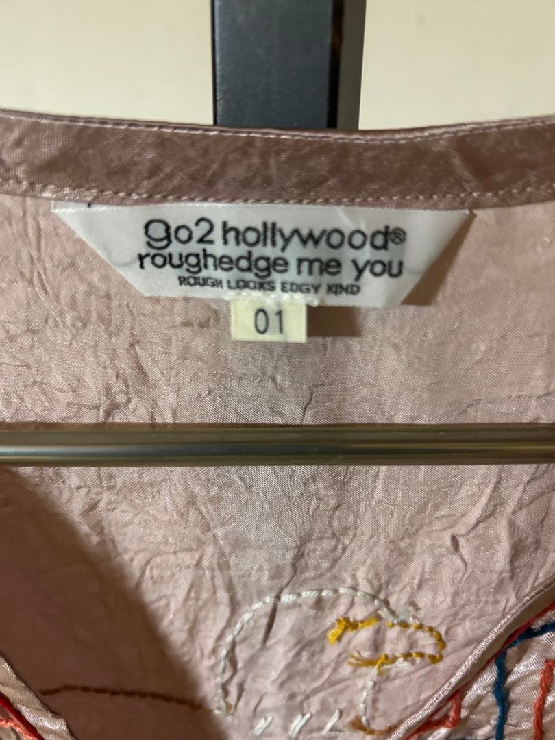 gotohollywood スカシャツ オルテガ柄