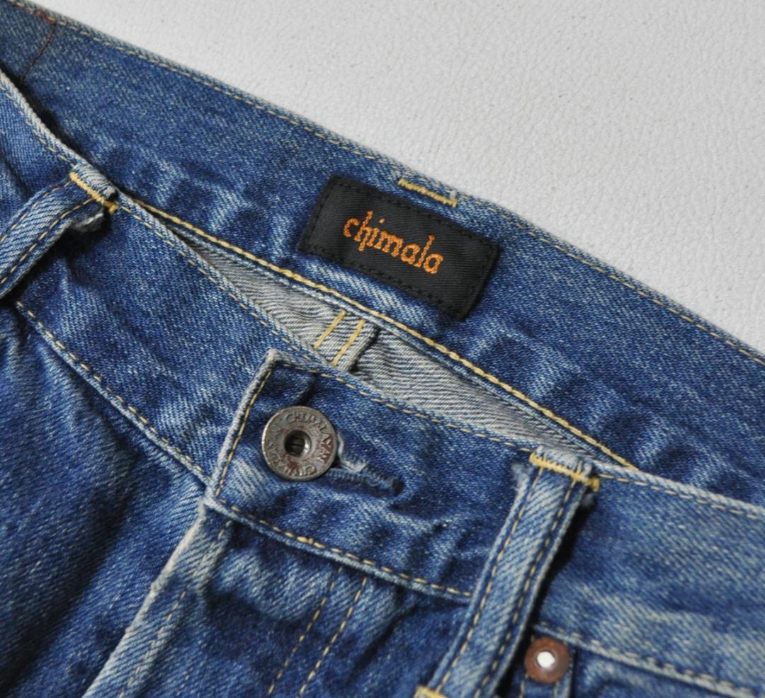 LUXE購入 chimama チマラ SELEVEDGE DENIMデニムパンツ