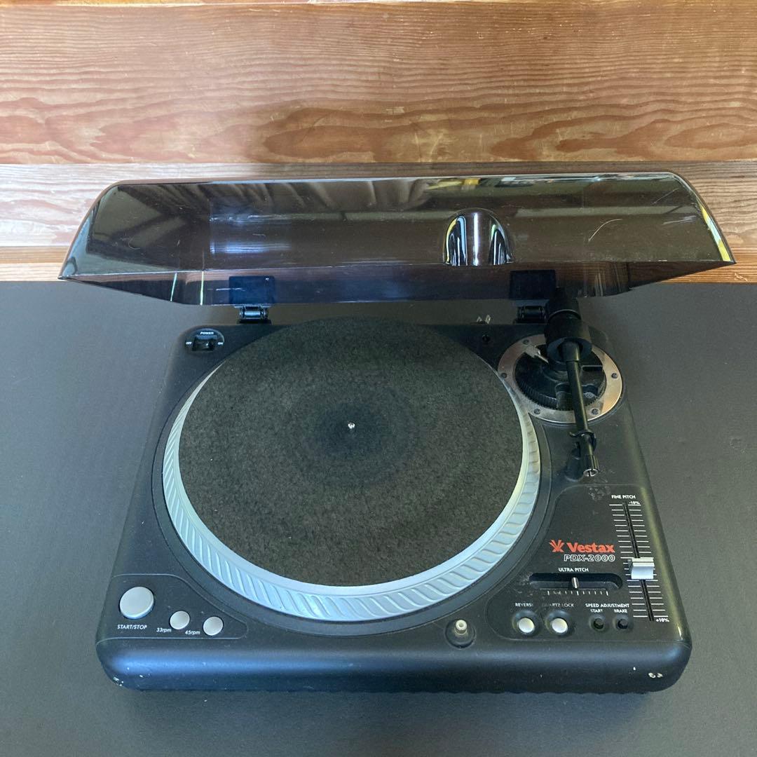 VESTAX PDX-2000 ターンテーブル ベスタクス1台 動作確認済み