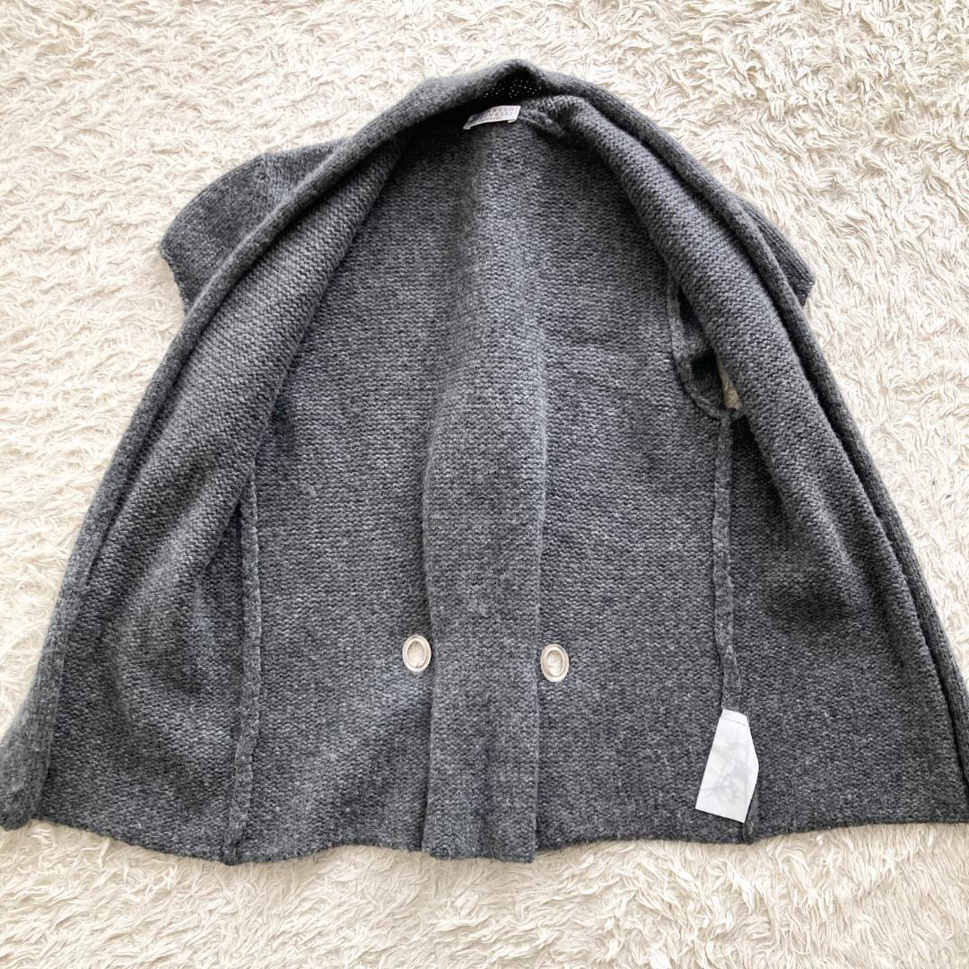 レア カシミヤ100　ブルネロクチネリ　M　カーディガン　アンサンブル　ベスト