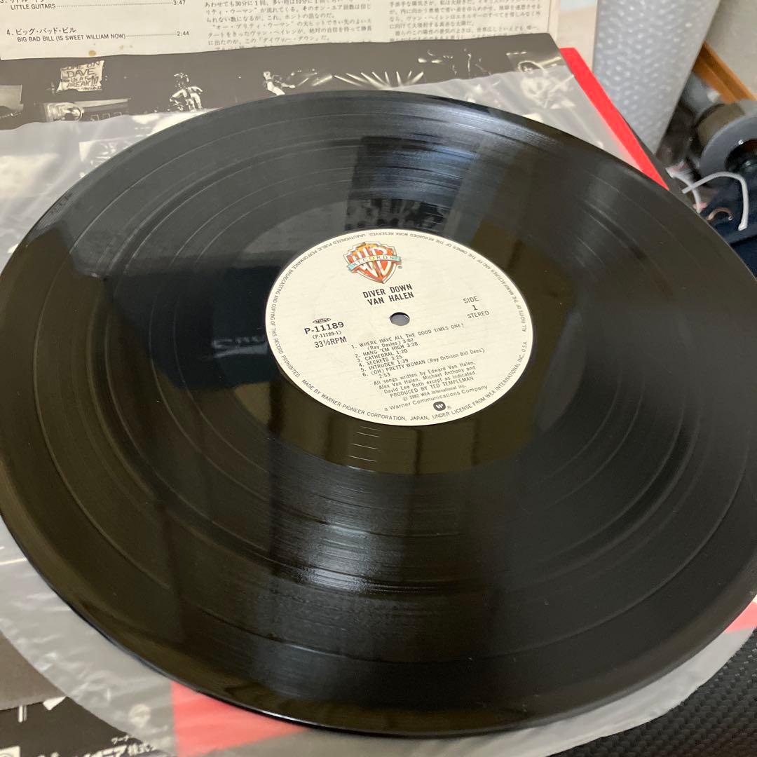 【国内盤LP】ヴァン・ヘイレン セット／ダイヴァー・ダウン & 1984 帯付き