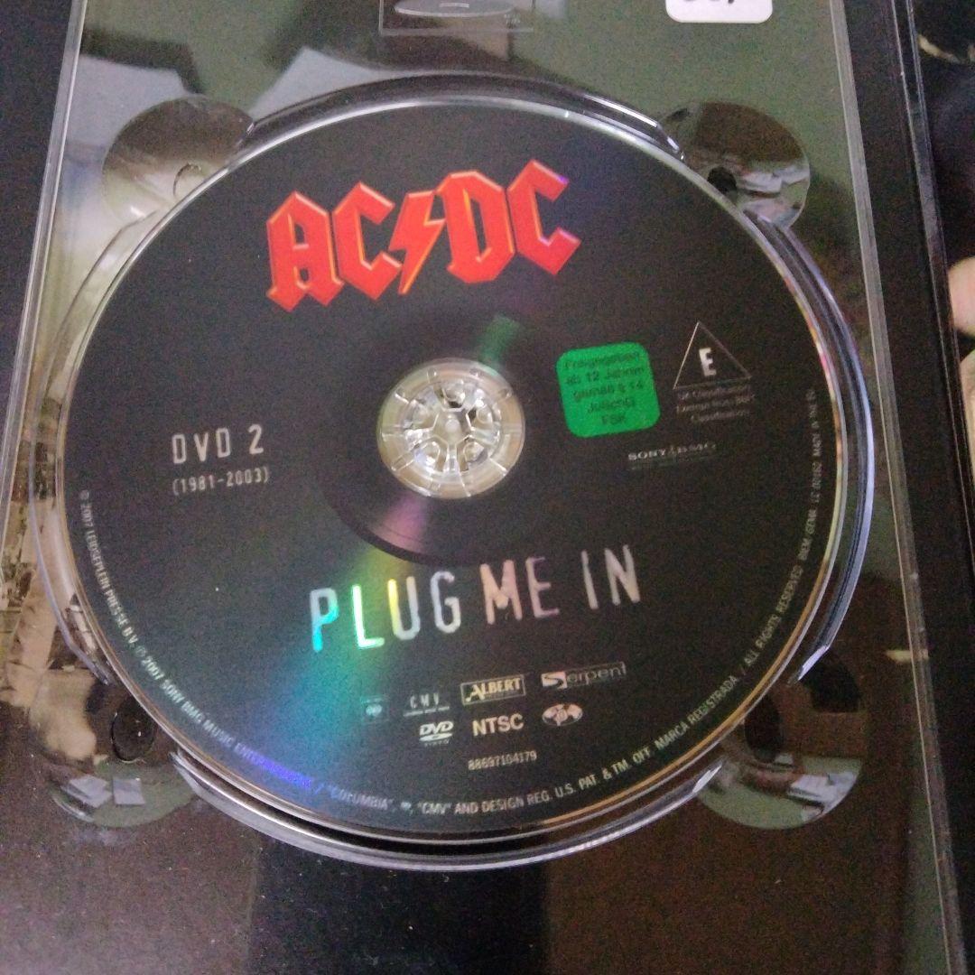 AC/DC PLUG ME IN DVD2枚セット歌詞カード付き
