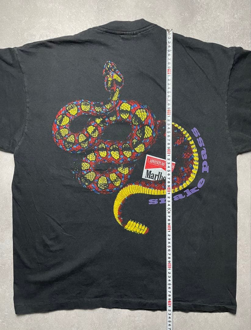 90s Marlboro Snake Pass シングルステッチ USA製 XL