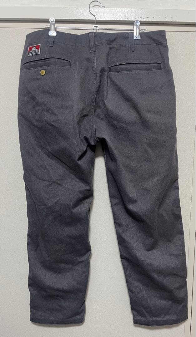 80's 90's BEN DAVIS フリスコパンツ　グレー　USA製　W32