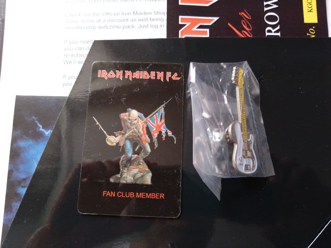 IRON MAIDEN アイアン・メイデン ファンクラブ会報誌