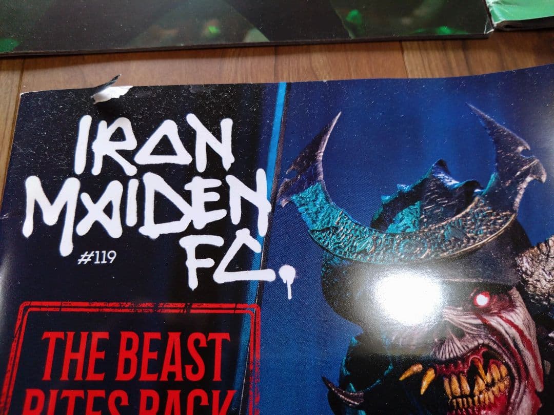 IRON MAIDEN アイアン・メイデン ファンクラブ会報誌