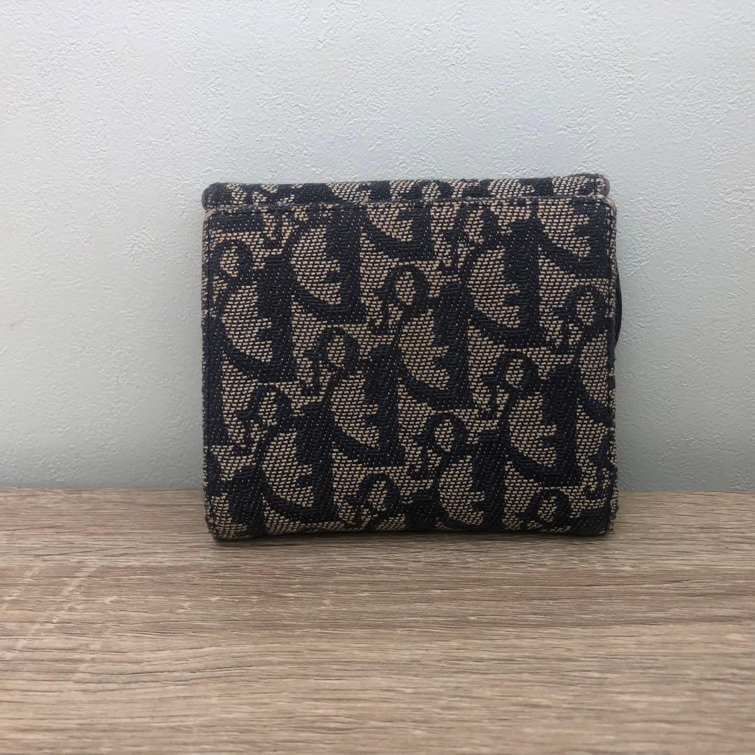 Dior ディオール サドルウォレット トロッター Dロゴ金具 財布
