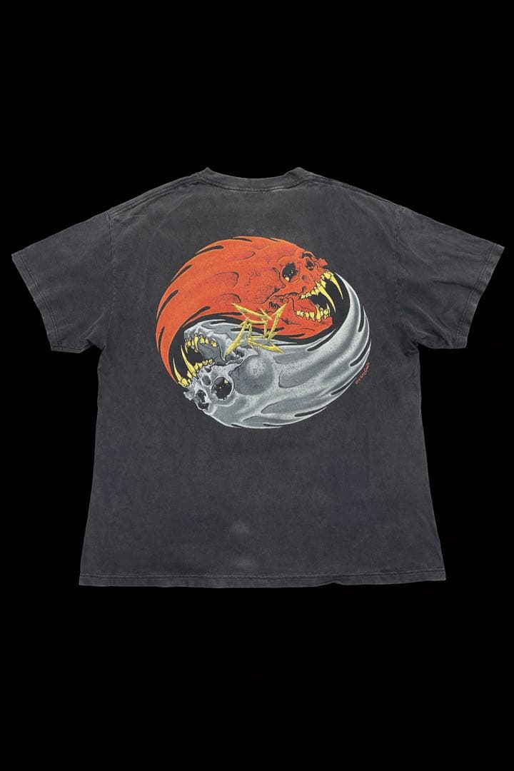 90s LLICA “Rebel Skull“Tシャツ