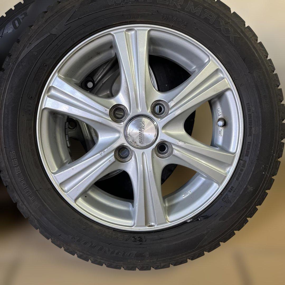 マ*イ様 TOYOTIRES /DUNLOP 13インチ スタッドレス　アルミホ