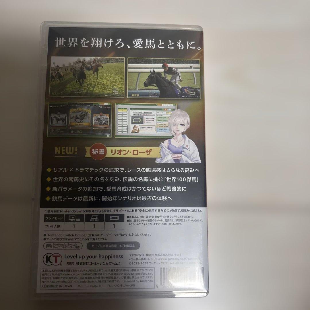 【Switch版】Winning Post 10 2025 美品です^ ^