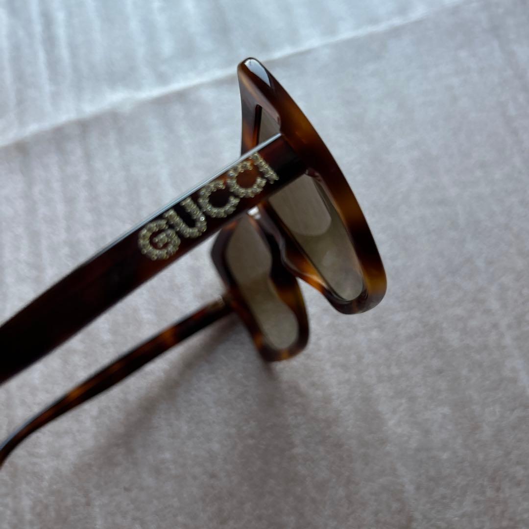 【美品】GUCCI ブラウン サングラス ケース付き