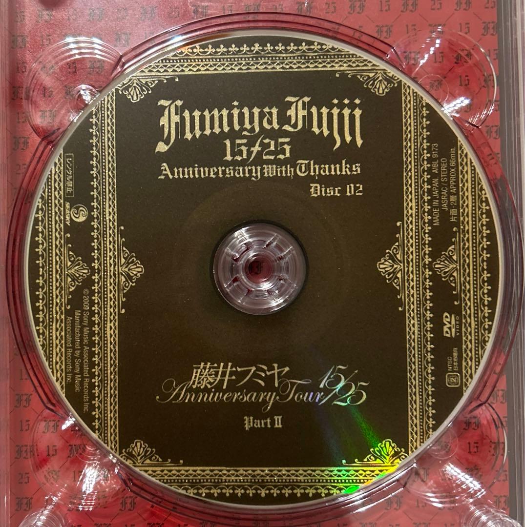 藤井フミヤさん 15/25 ANNIVERSARY WITH THANKS
