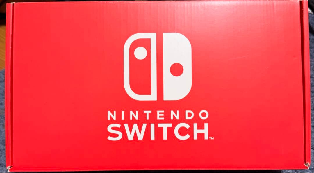 Nintendo Switch 本体 青/黄 Joy-Con箱付き 保護フィルム
