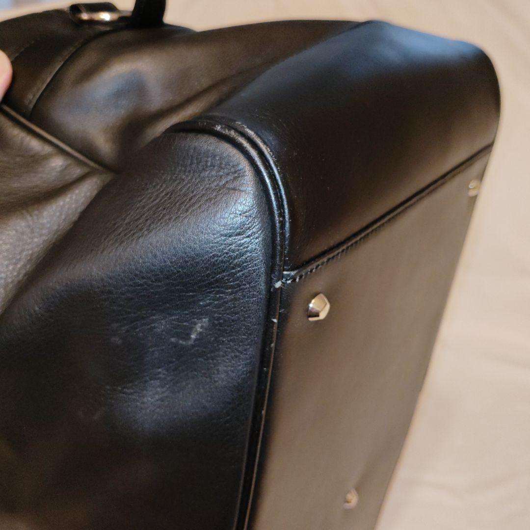 BURBERRY　バーバリー　ボストンバッグ ノバチェック　2WAY　本革