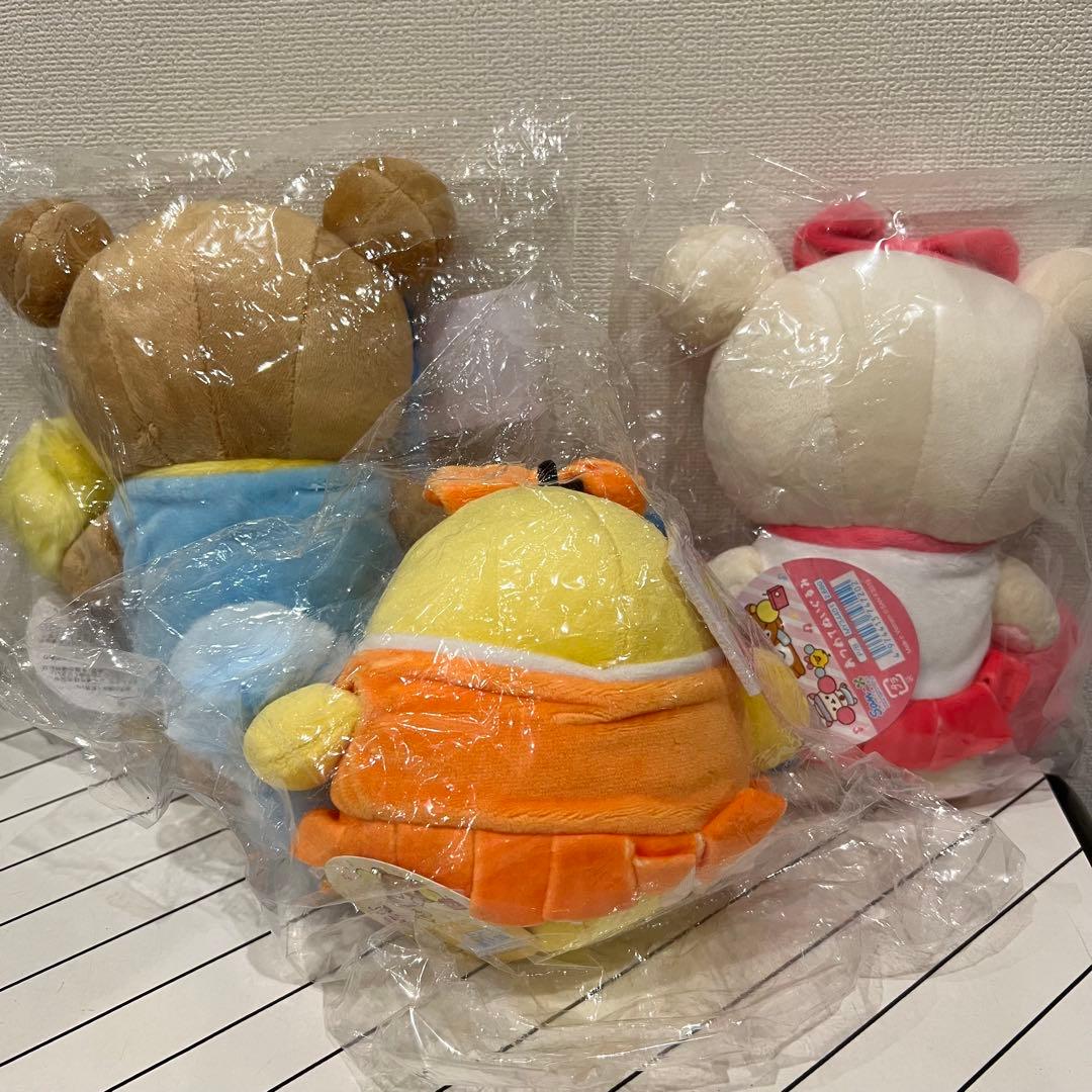 リラックマ　あつめてぬいぐるみ　応援　チアガール　キイロイトリ　コリラックマ