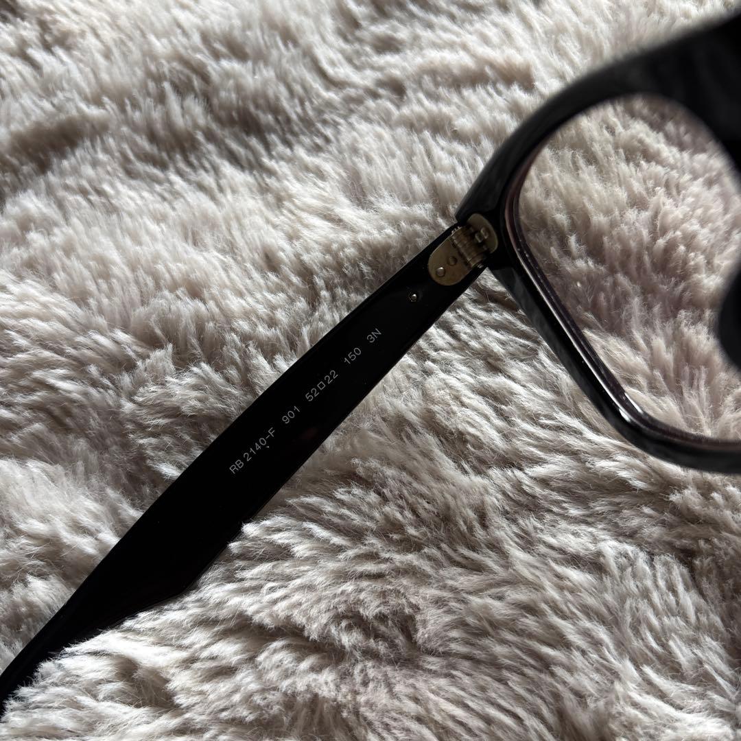 Ray-Ban Wayfarer サングラス　クリアレンズ