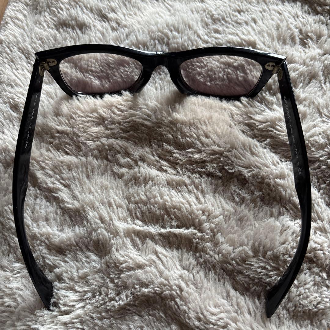 Ray-Ban Wayfarer サングラス　クリアレンズ