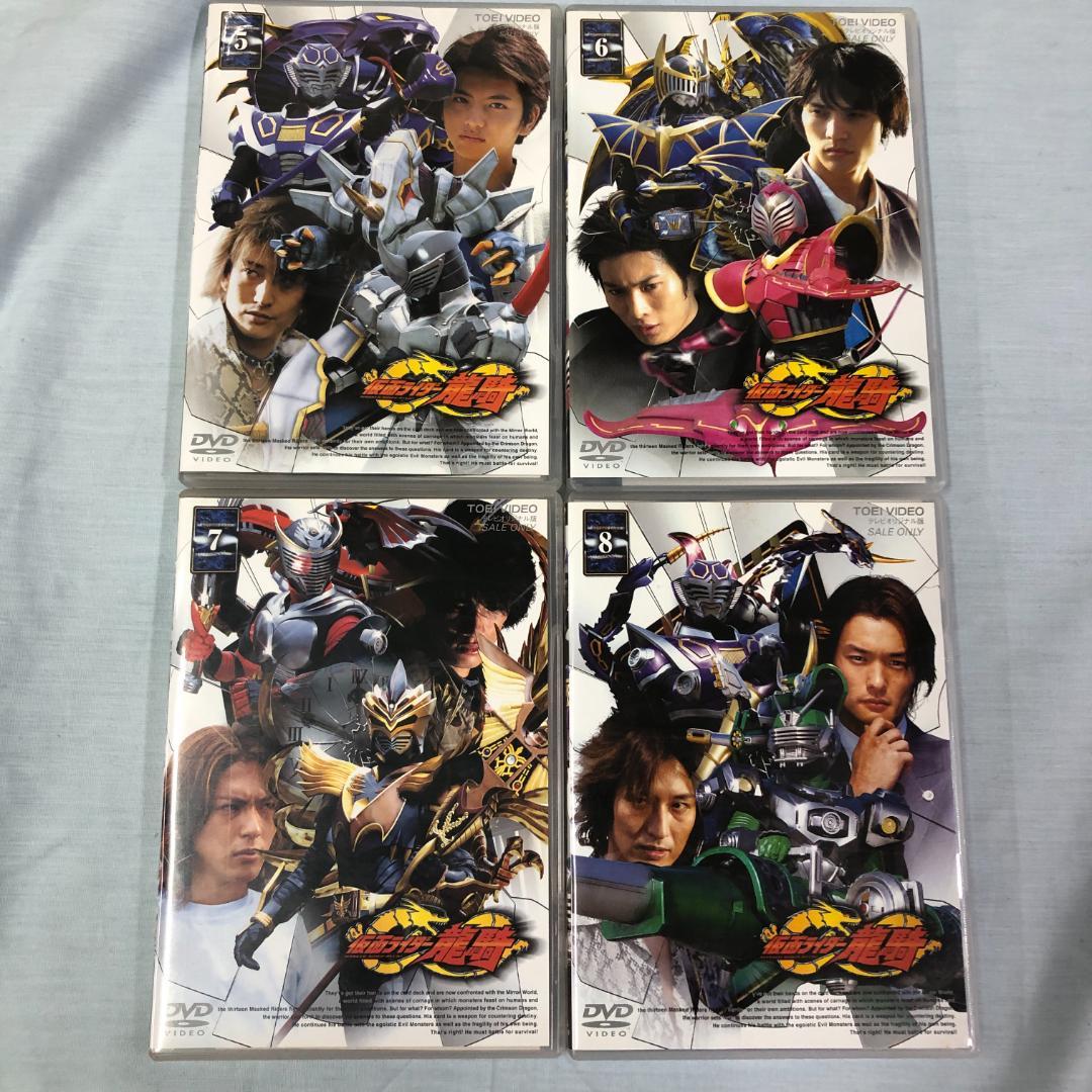DVD 仮面ライダー龍騎 全12巻+劇場版2巻 カード フォルダーセット