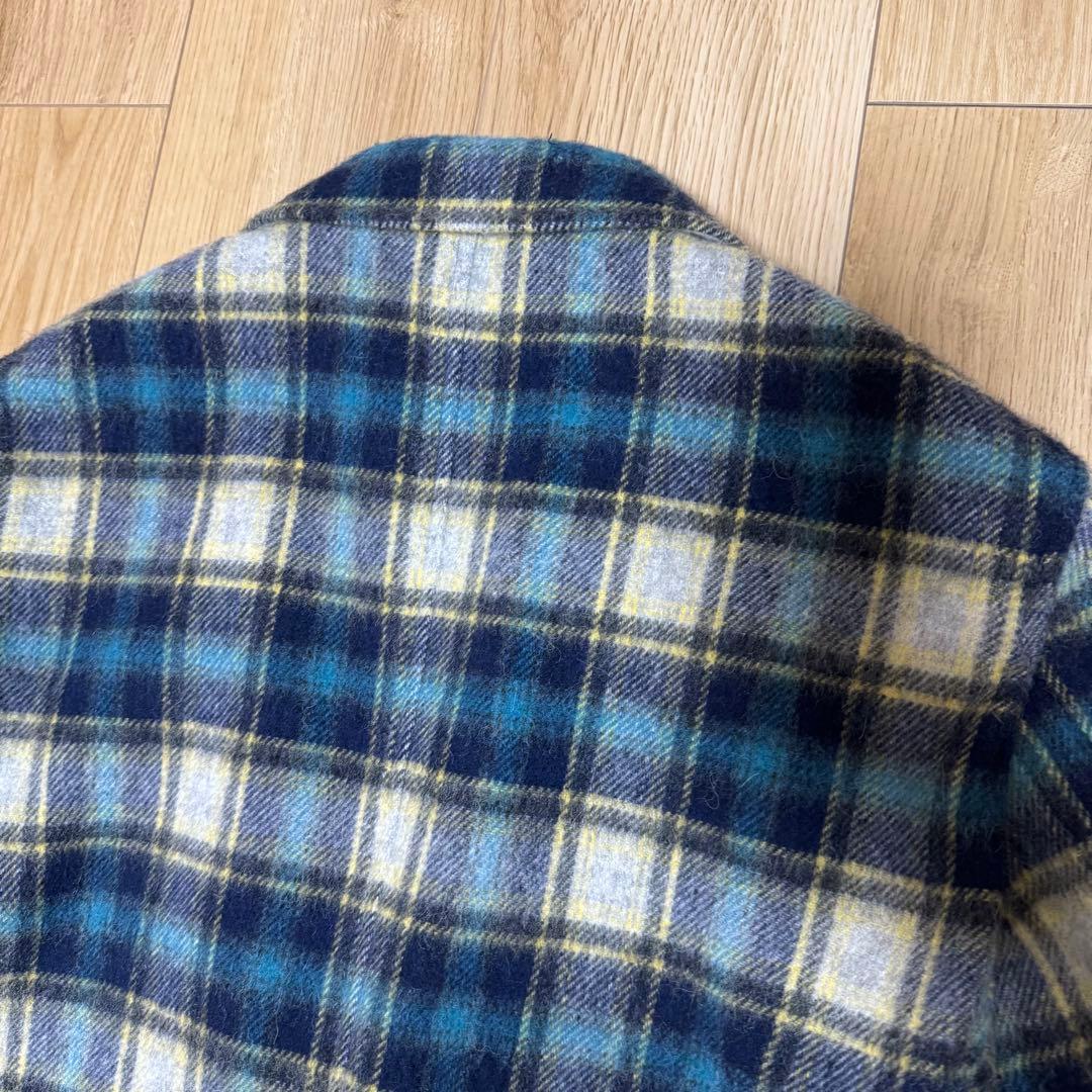 D.C.WHITE Burlington 46 BLUE ジャケット チェック