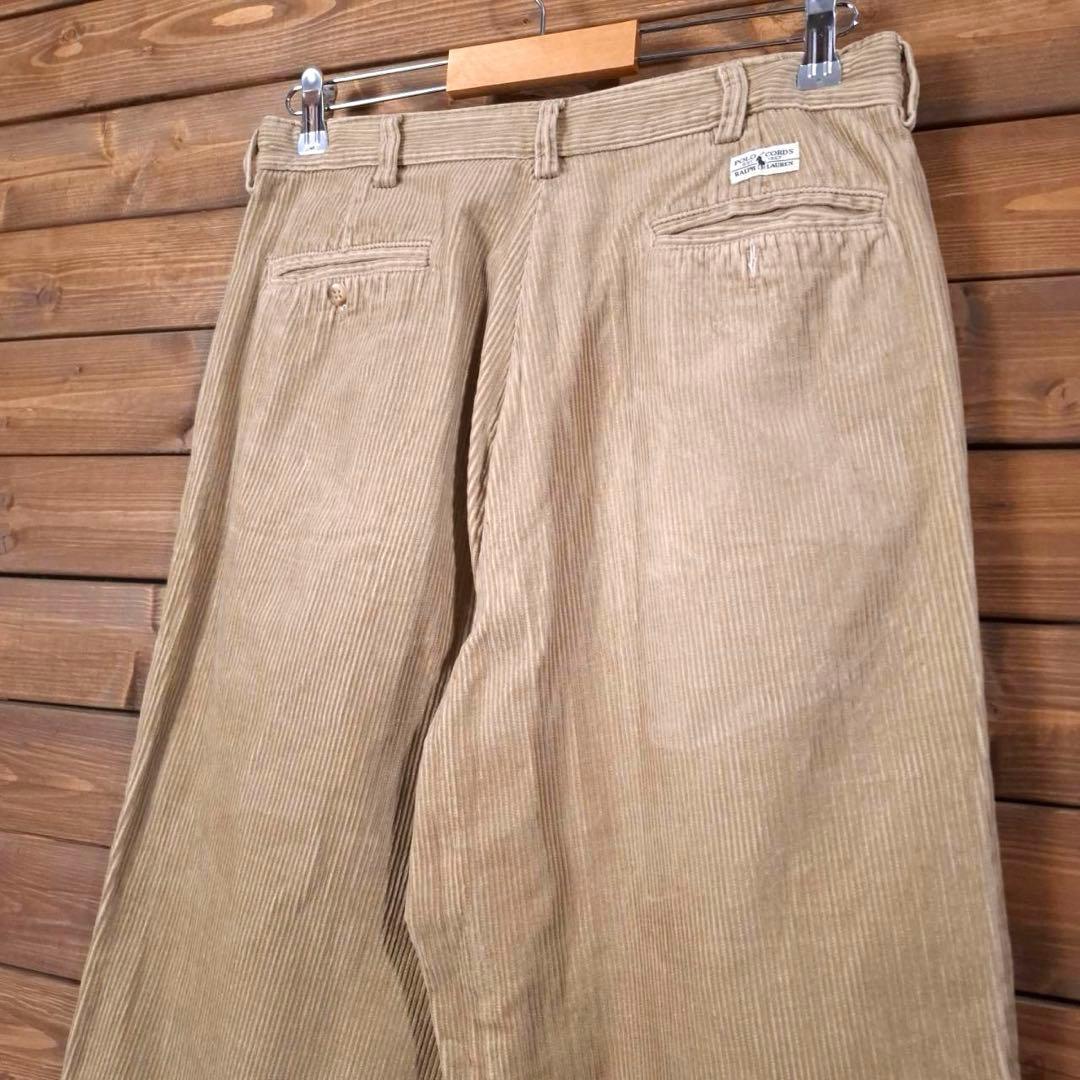 90-00s Polo Ralph Laurenラルフ コーデュロイパンツ太畝