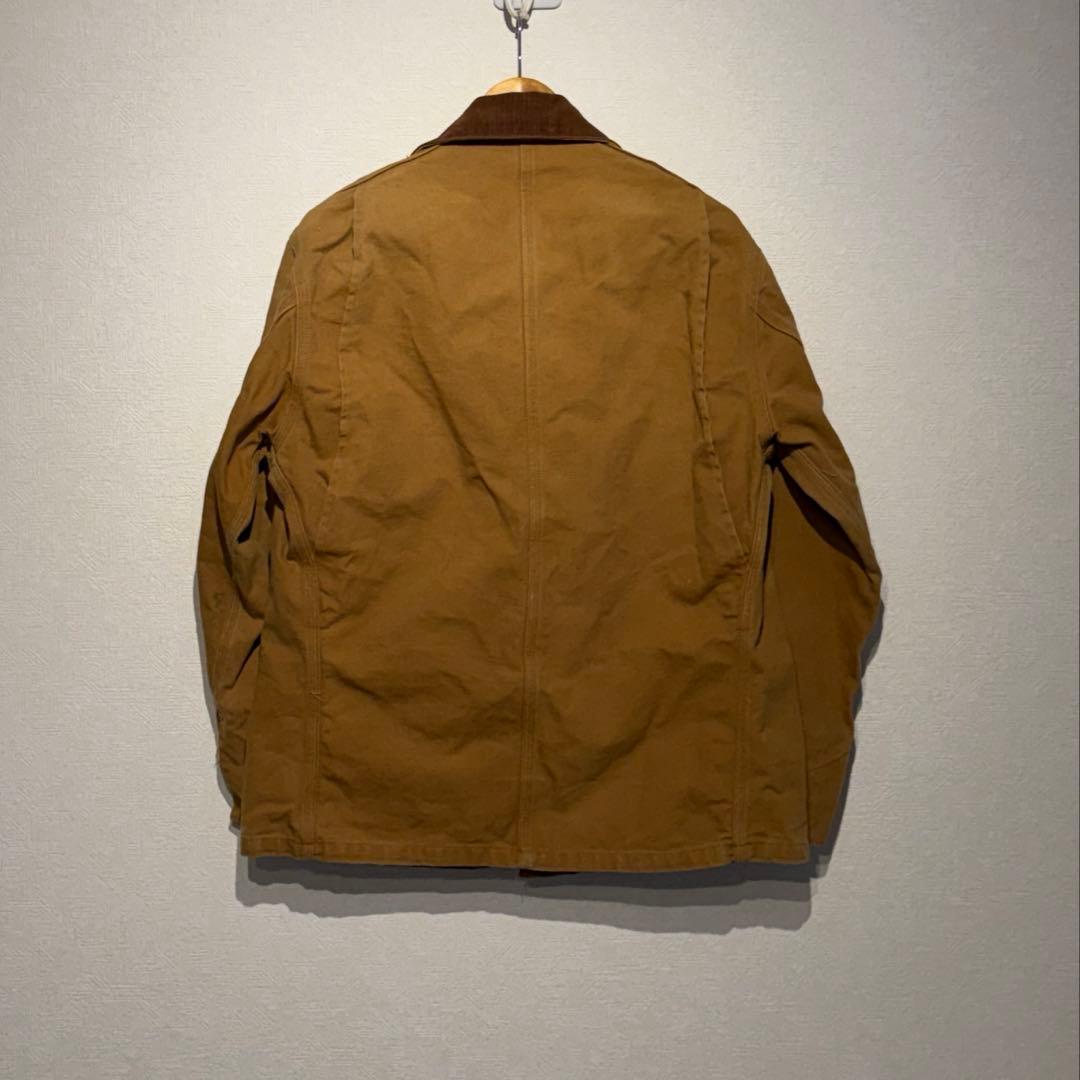 90s 裏地無し42 Carhartt ミシガンチョアコート 裏地なし