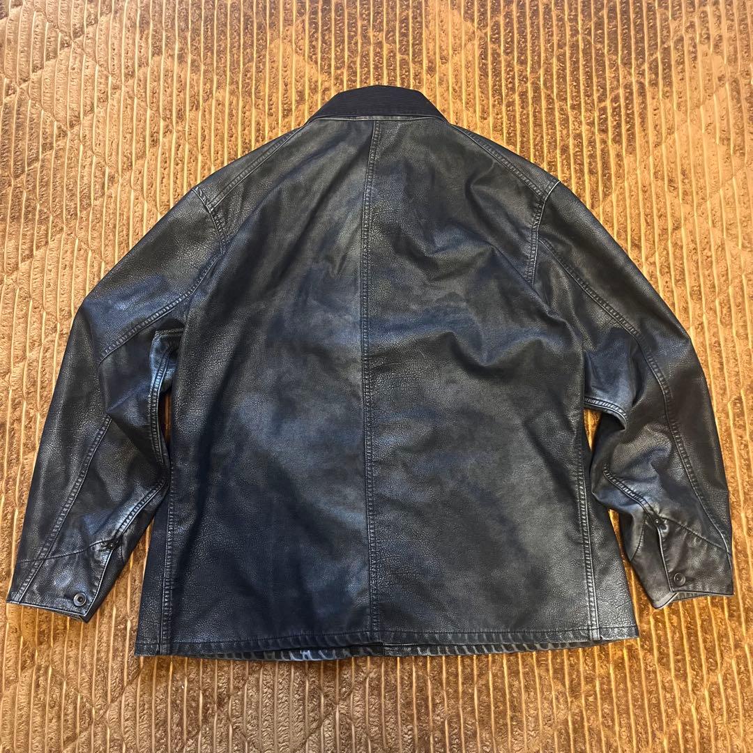 25AW ジャーナルスタンダード フロック レザー カバーオール