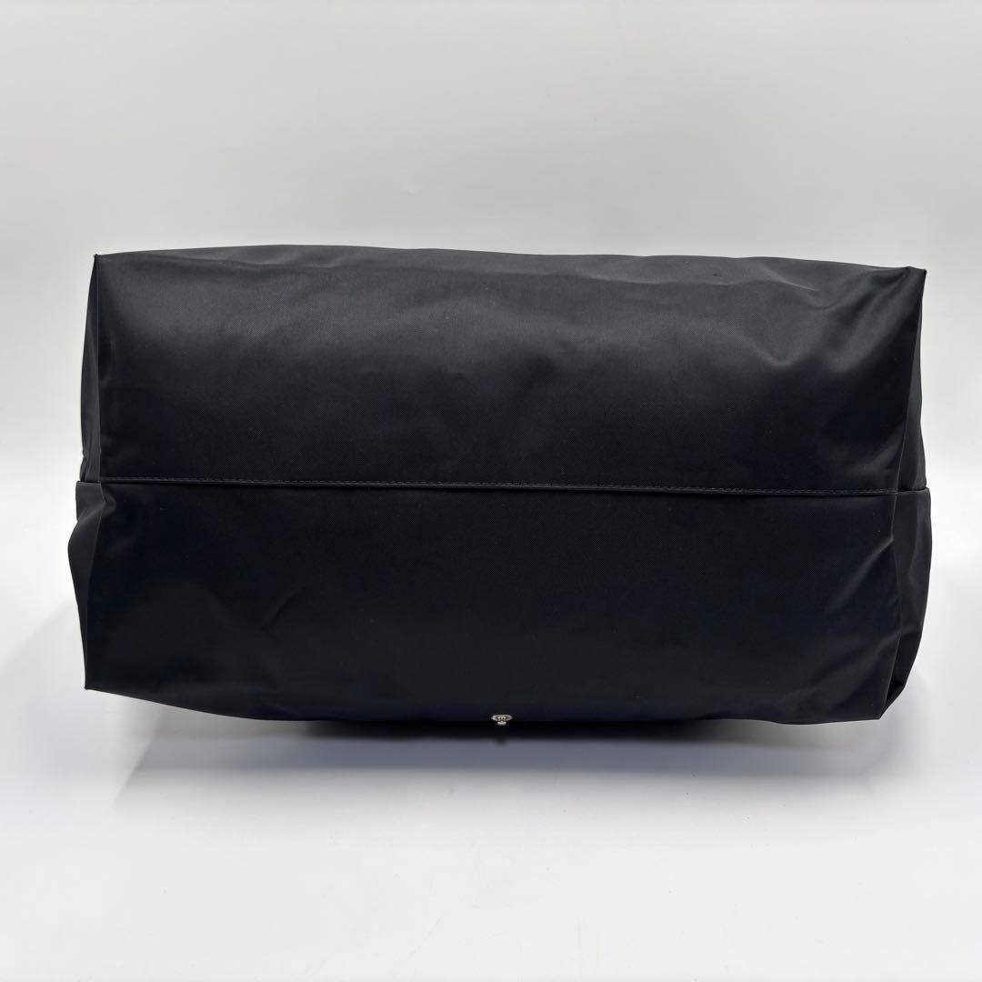 【極美品】 LONCHAMP ロンシャン 2way ボストンバッグ 大容量 黒