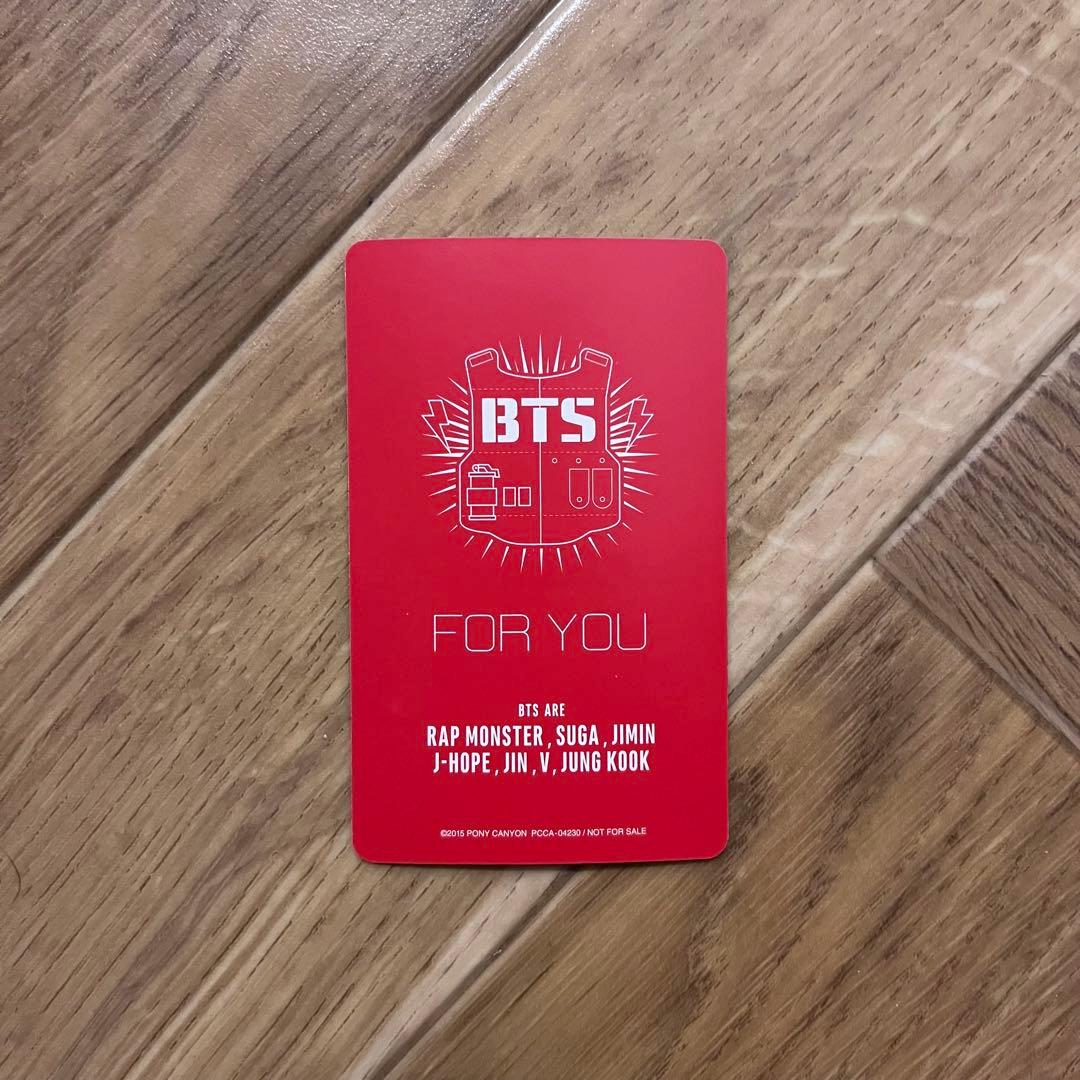 BTS(防弾少年団) FOR YOU トレカ シュガ ジェイホープ オール